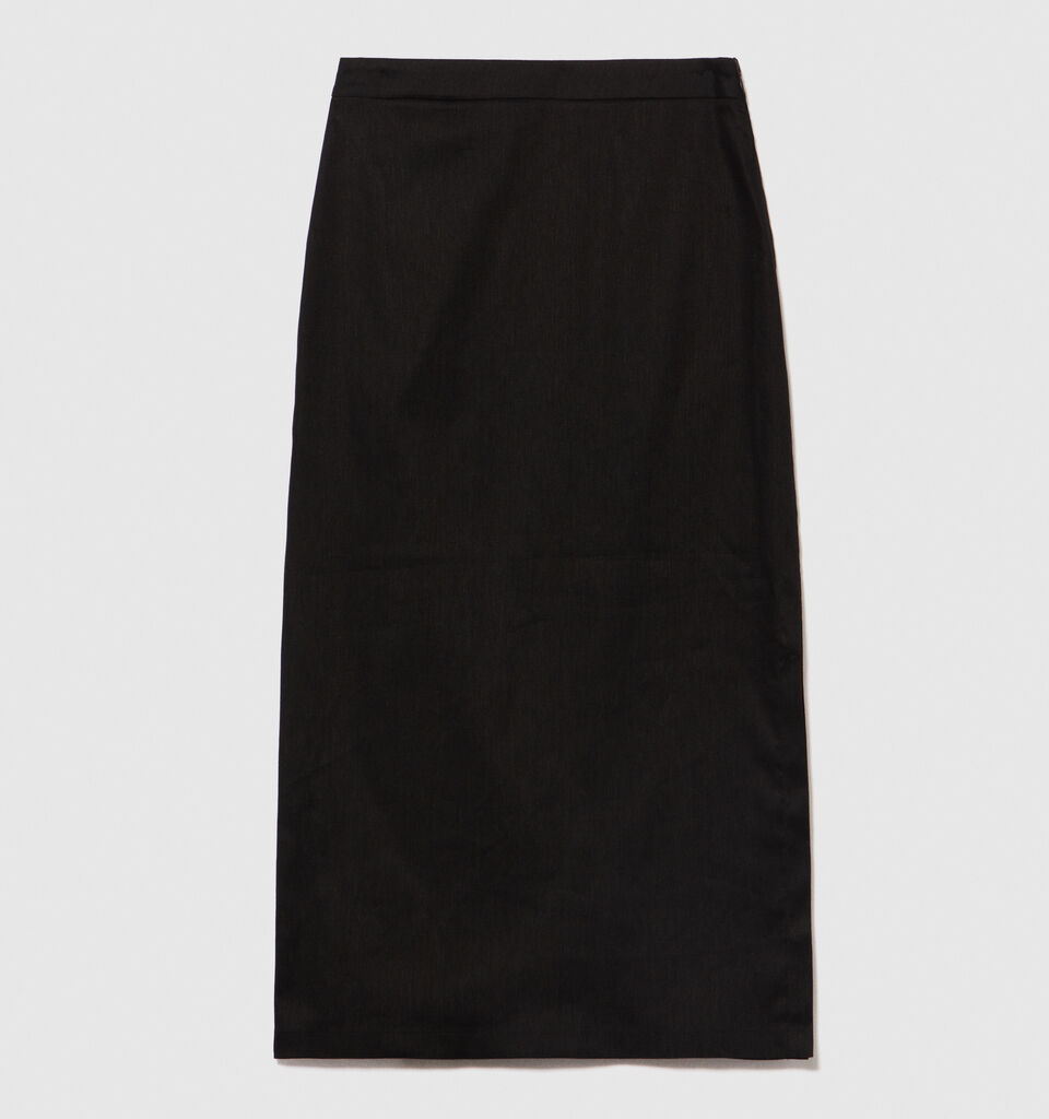 Pencil skirt - women's midi skirts - Black | Sisley image number 6